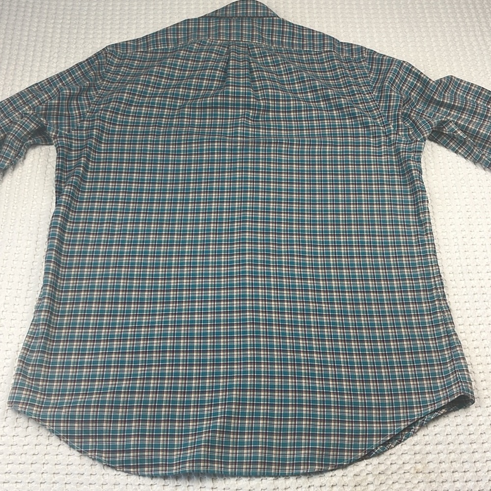 Ralph Lauren Men's Size Large Plaid Button Up Shirt Pre Owned - Picture 8 of 10